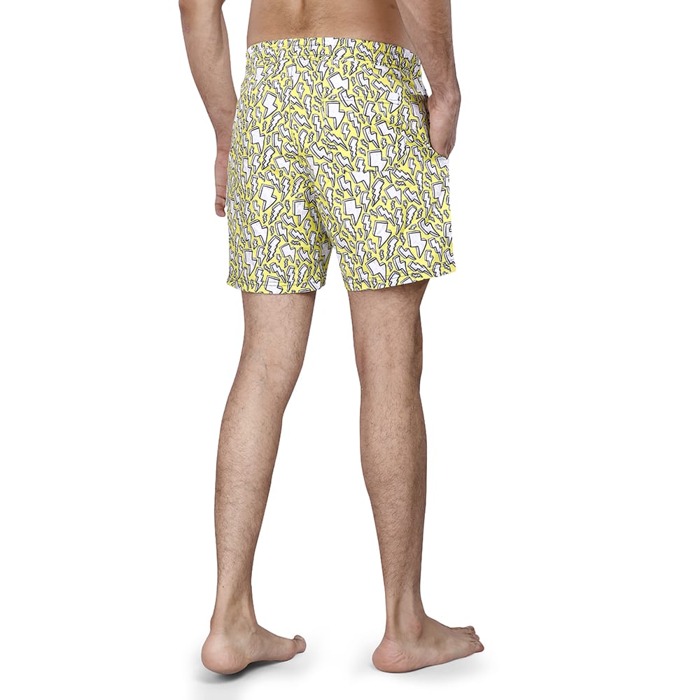 Coup – Men’s Recycled Polyester Print Swim Trunks - coup