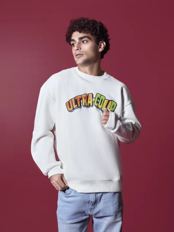 Coup - Ultra Coup Oversized Sweetshirt with Crew Neck