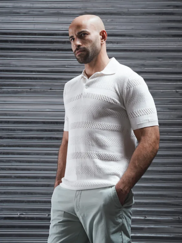 Coup - Regular Fit Short Sleeve Knitwear Polo T-Shirt