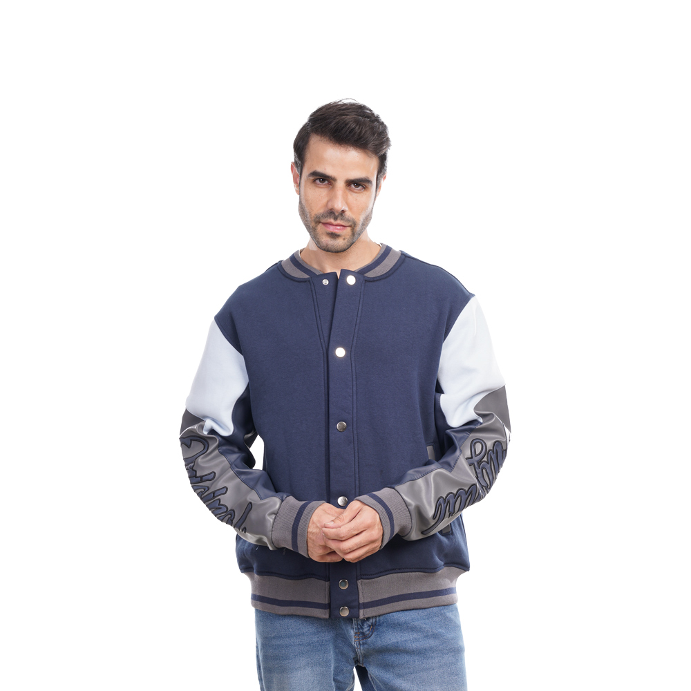 1600337-NAVY.MAIN Coup Collection - Men's Regular Fit Basic Comfortable Jacket Navy - Image 1