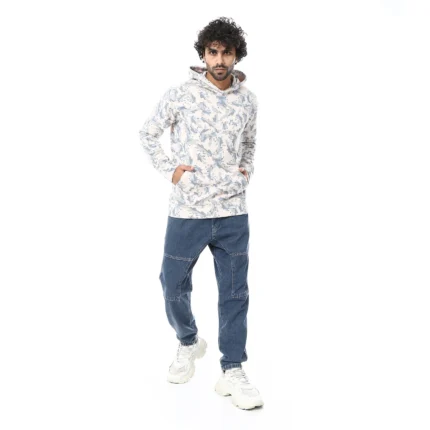 Coup – Men’s Hooded Camouflage Printed Sweatshirt