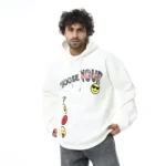 Coup Collection - Emogi Printed Oversize Sweatshirt