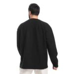 Coup Collection – Men’s Texture Round Neck and Long Sleeves - Image 2