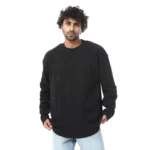 Coup Collection - Men's Texture Round Neck and Long Sleeves
