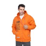 Coup Collection - Men’s Text Print Kangaroo Pocket Sweatshirt