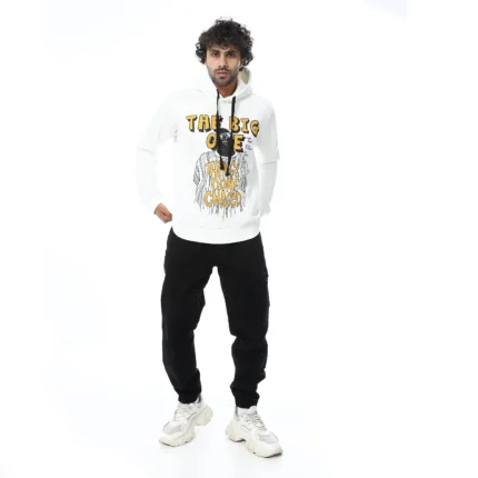 Coup Collection - Hooded Printed Oversize Sweatshirt