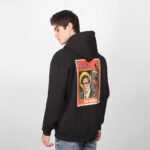 Coup - " باتمان " Arabic Calligraphy Black Hoodie - Regular Fit - Image 2