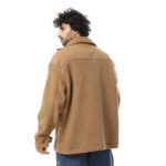 Coup - Men's Cozy Textured Teddy Fleece Shirt Jacket - Image 2