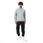 Coup Collection – Blocked High Neck Knitwear Pullover