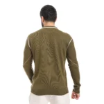 Coup - Blocked Slim Fit Crew Neck Knitwear Sweater - Image 2