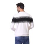 Coup - Crew Neck Two Color Men's Knitwear Sweater - Image 2