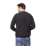 Coup - Men's Square Pattern  Knitwear Sweater - Image 2