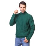 Coup - Men's Textured High Neck Sweater