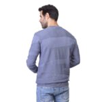 Coup - Men's Lightweight Textured Crewneck Pullover - Image 2