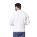 Coup - Men's Textured Collared Knit Sweater - Image 2