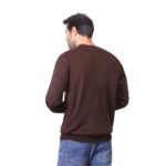 Coup - Men's Classic Crew Neck Ribbed Sweater - Image 2