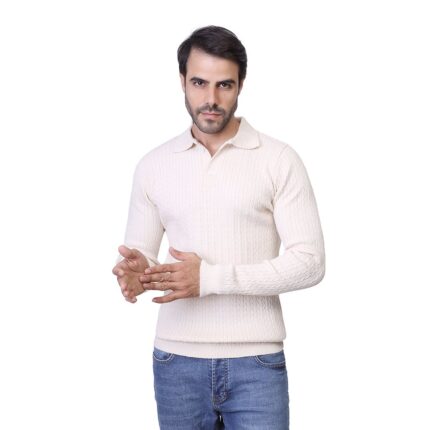 Coup - The Refined Knit Long-Sleeve Polo Sweater
