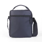 Coup - Men's Black Luxury shoulder Wristband Belted Portfolio Handbag - Image 2