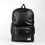 Coup - Black Leather Backpack